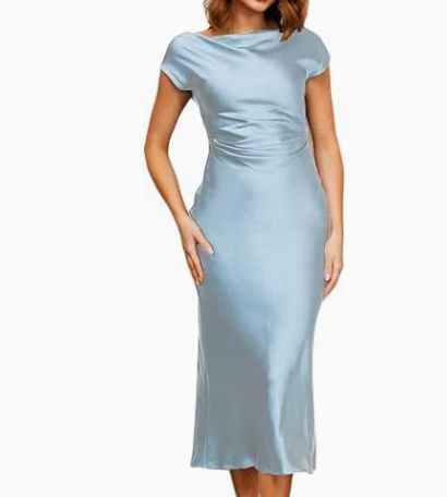 Off-shoulder Sexy Backless Fishtail Long Dress